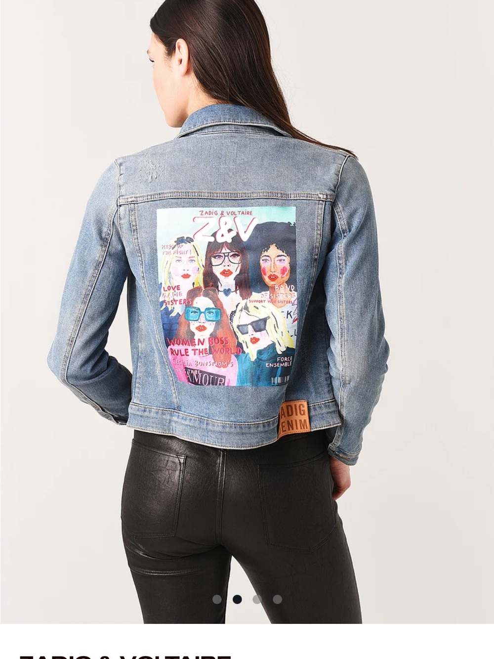 Zadig & Voltaire denim jacket